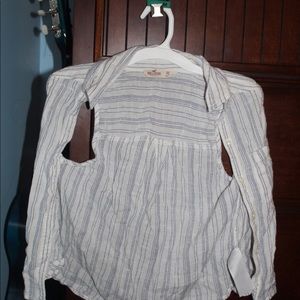 Loose summery button down top from Hollister!